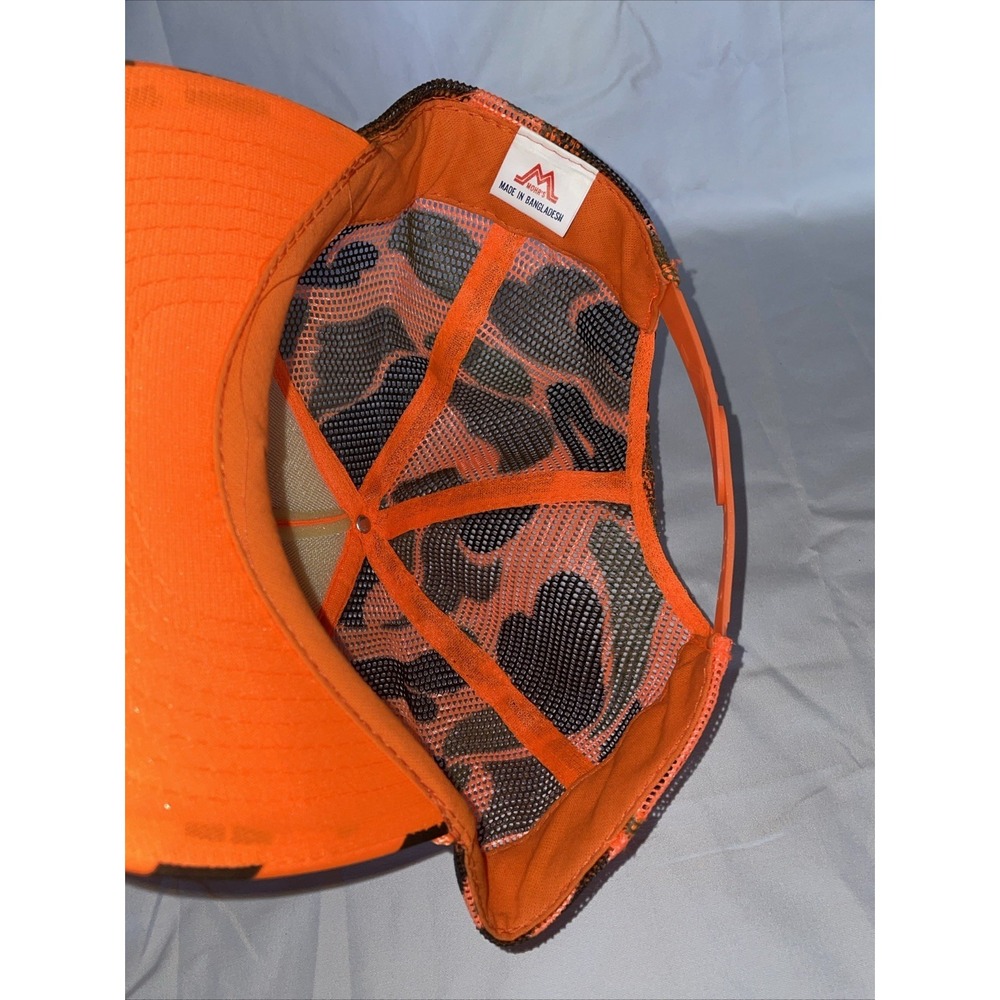 Casino Magic Hat Mens One Size Blue Snapback Trucker Cap Mohrs Vintage Mesh Back - Picture 2 of 6